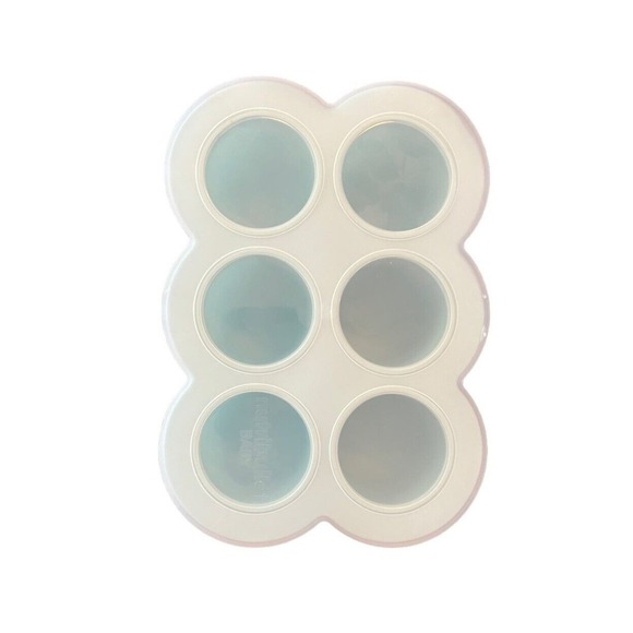 New Silicone Tray W/Lid Food Storage BLUE Baby NutriBullet - Picture 1 of 3